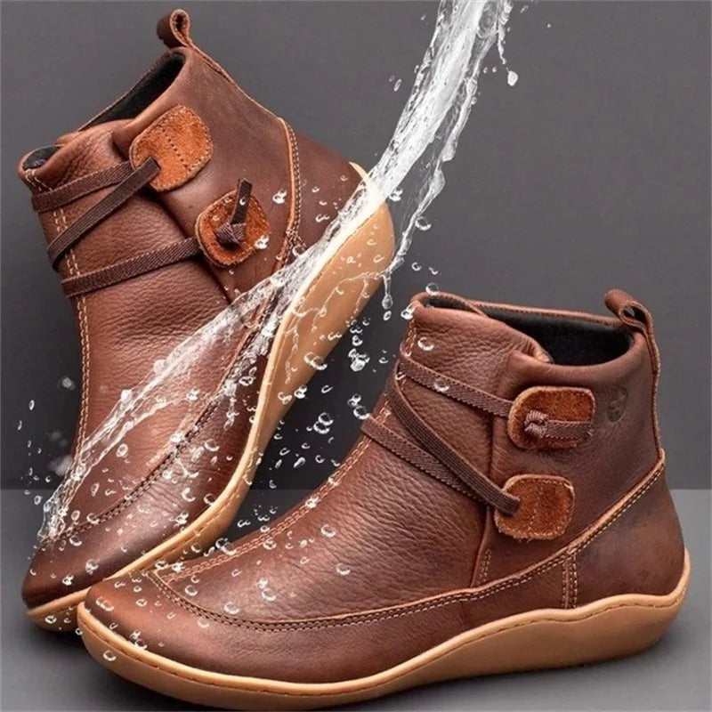 Women's Autumn And Winter Shoes Boots High Quality Waterproof Warm - Himalaya Store