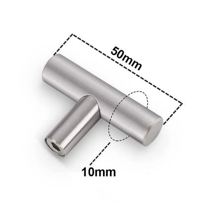 Kitchen Handles Stainless Steel T-Bar Straight