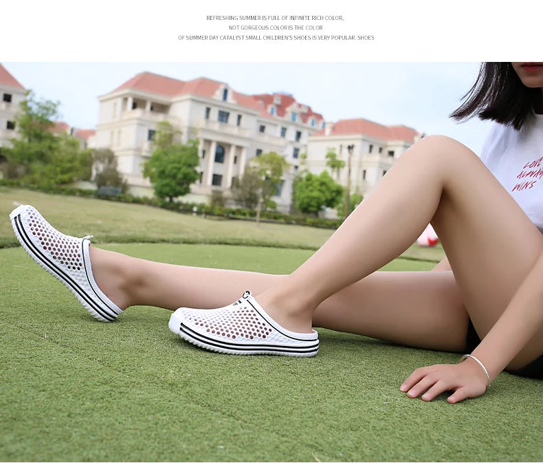 Summer fashion hollow sandals beach slippers