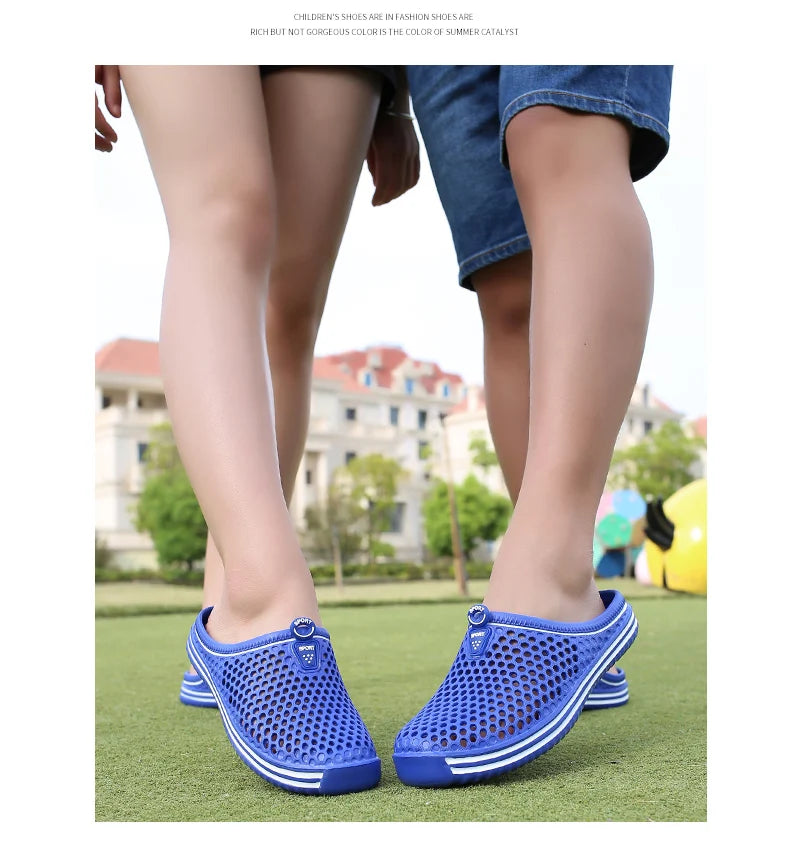 Summer fashion hollow sandals beach slippers