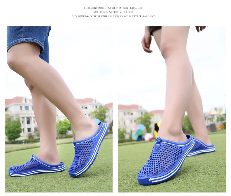 Summer fashion hollow sandals beach slippers