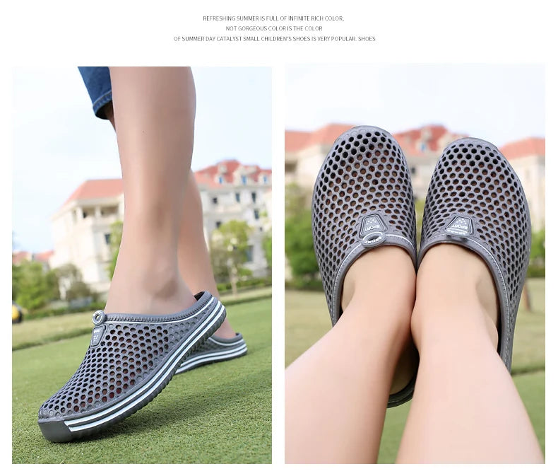 Summer fashion hollow sandals beach slippers