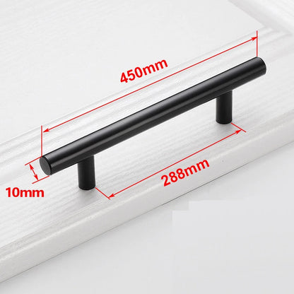 Kitchen Handles Stainless Steel T-Bar Straight
