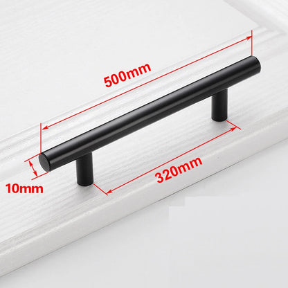 Kitchen Handles Stainless Steel T-Bar Straight