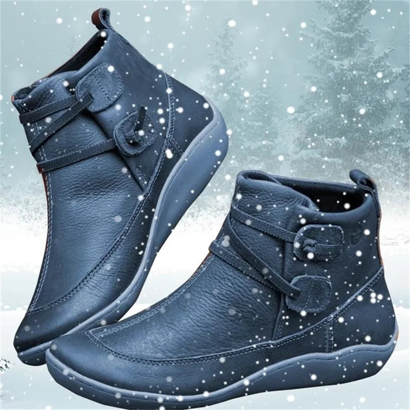 Women's Autumn And Winter Shoes Boots High Quality Waterproof Warm - Himalaya Store