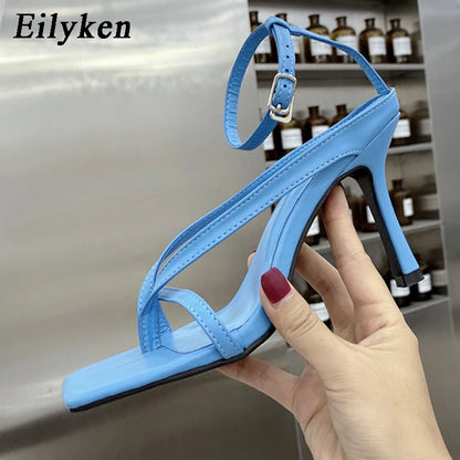 Women Sandals Summer Square Shoes
