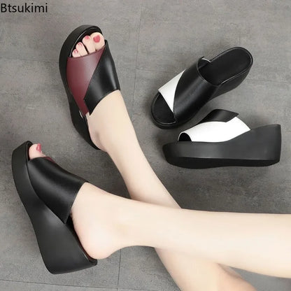 Women's Slippers Summer Thick Fashion Casual