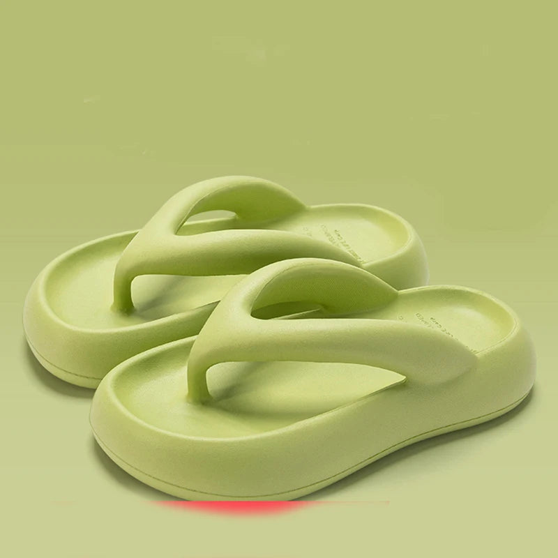 Thick Slippers Increased Height Beach Women's Slippers