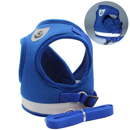 Cat Vests Leash Set Adjustable