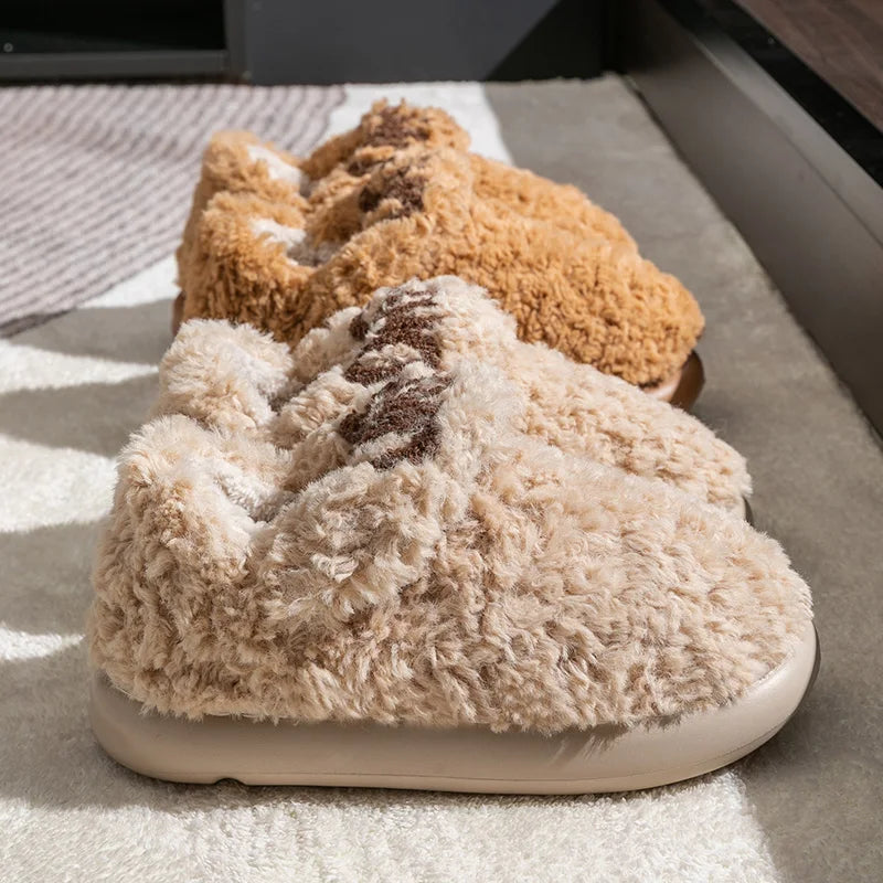 Cotton Slippers for Women Soft Bottom For Warmth
