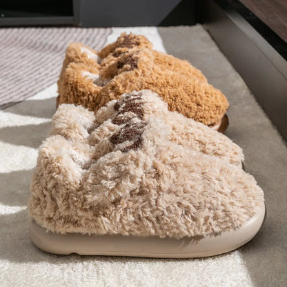 Cotton Slippers for Women Soft Bottom For Warmth