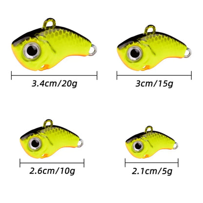 5pcs Metal VIB Spinner Fishing Lures Set 5g-20g – Trout, Spoon, Jig, Winter Baits