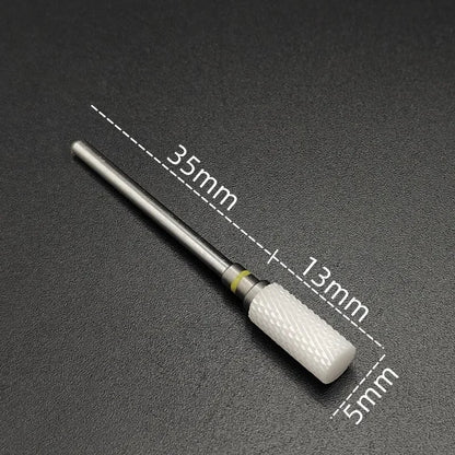 Ceramic Carbide Nail Drill Bit for Manicure & Pedicure – Electric Rotary Burr Cutter