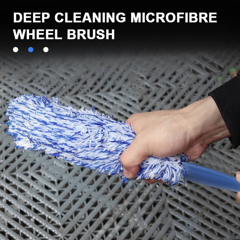 Car Wheel Tire Cleaning Brush Portable