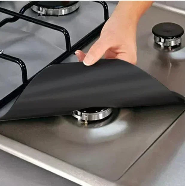 Gas Stove Burner Covers – 1/4PCS Reusable Stovetop Protectors