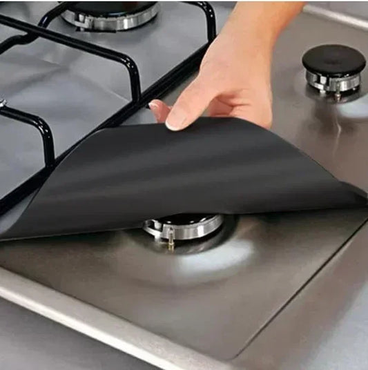 Gas Stove Burner Covers – 1/4PCS Reusable Stovetop Protectors