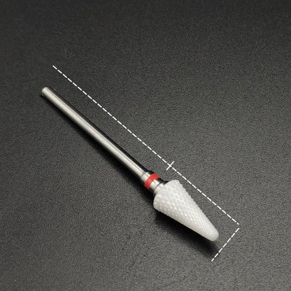 Ceramic Carbide Nail Drill Bit for Manicure & Pedicure – Electric Rotary Burr Cutter