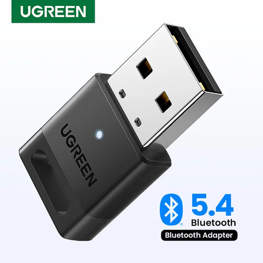 Bluetooth 5.4 USB Dongle Adapter – Wireless Receiver & Transmitter for Keyboard, Mouse, Headphones, Speakers