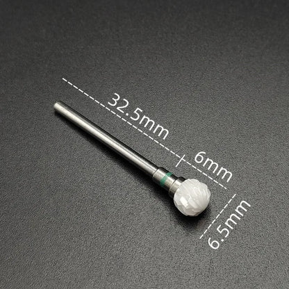 Ceramic Carbide Nail Drill Bit for Manicure & Pedicure – Electric Rotary Burr Cutter