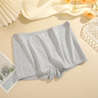 Women's Cotton Seamless Boxer Briefs - Soft Sports Underwear XS-XL