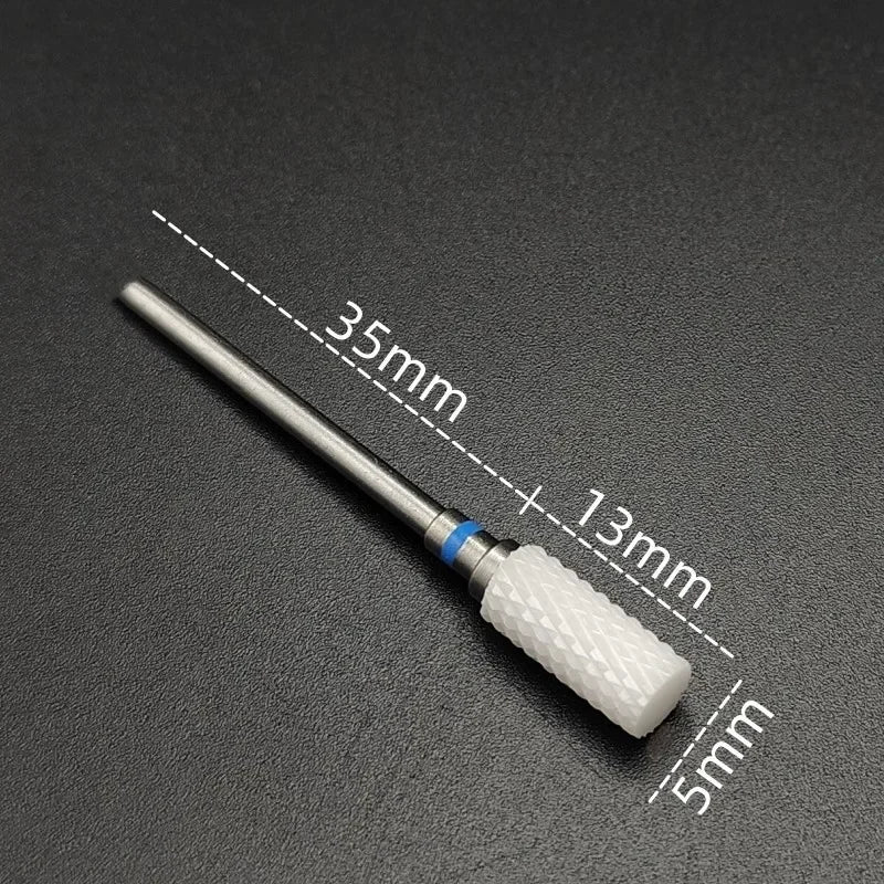 Ceramic Carbide Nail Drill Bit for Manicure & Pedicure – Electric Rotary Burr Cutter