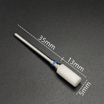Ceramic Carbide Nail Drill Bit for Manicure & Pedicure – Electric Rotary Burr Cutter