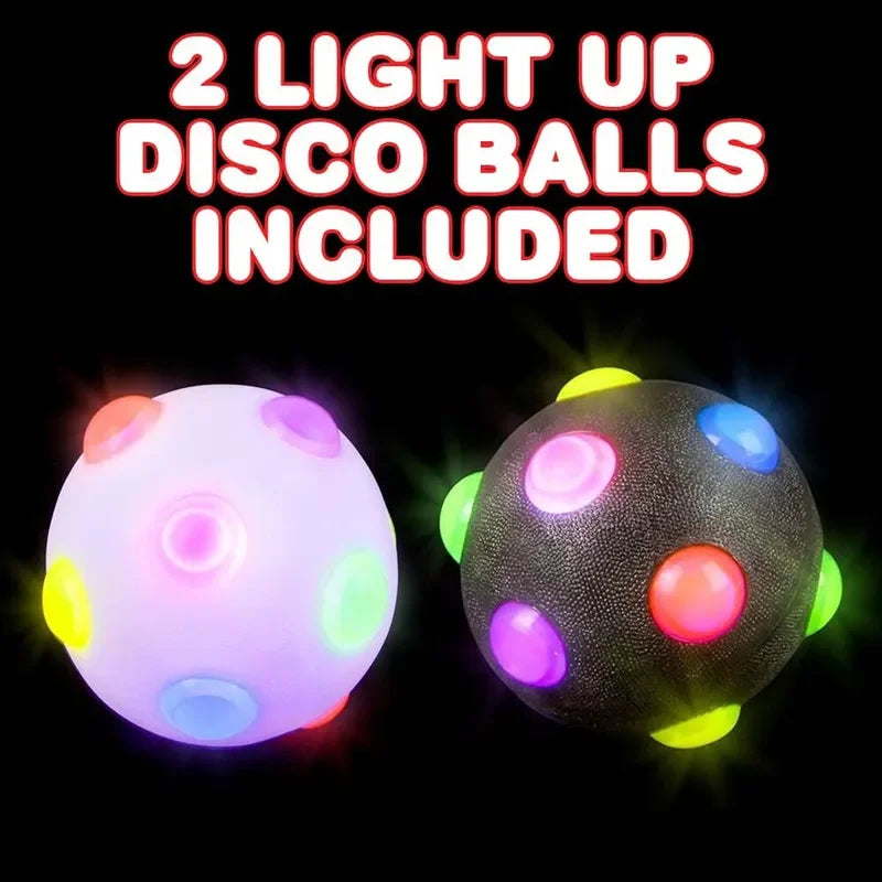 Dog Toy Glowing Ball LED Puppy Flashing Elastic Ball - Himalaya Store