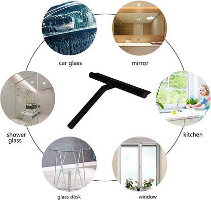 Scraper Cleaner With Silicone Holder Bathroom, Mirror, Glass