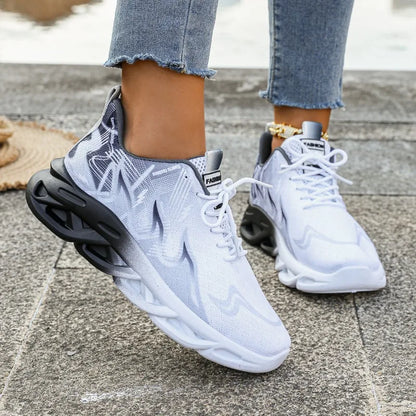 Women Casual Sports Shoes Breathable Lightweight  Anti-slip Outdoor Running