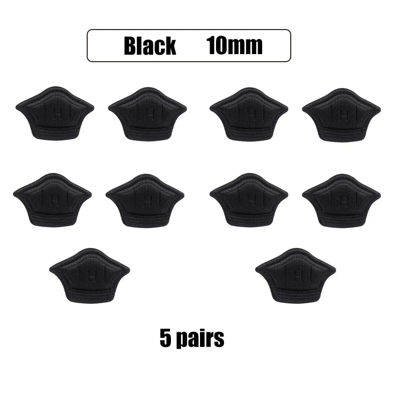 5 Pairs Heel Cushion Pads – Anti-Wear Shoe Insoles & Heel Protectors for Sports Shoes