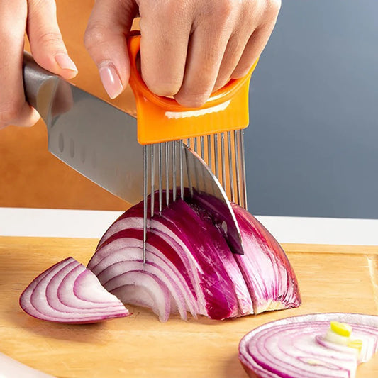 Assistant Onion Slicer Kitchen stainless steel & potato chip - Himalaya Store