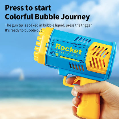 40 Hole Automatic Bubble Machine for Outdoors – No Battery, No Bubble Water
