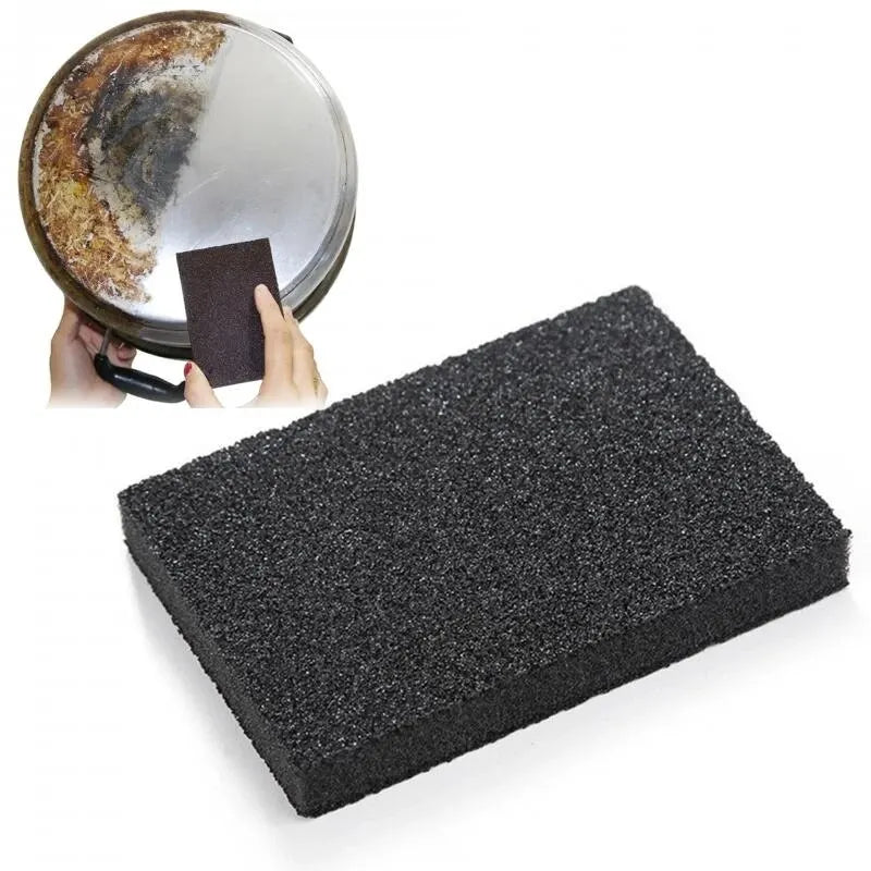 2pcs Emery Cleaning Sponge Wipe Pot Rust Remover - Himalaya Store