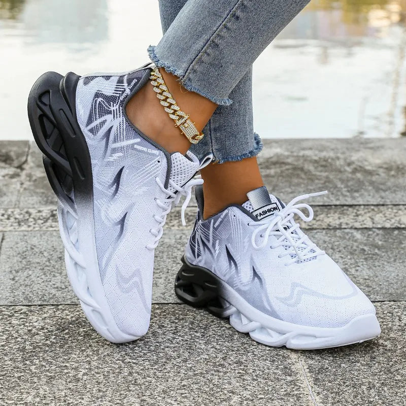 Women Casual Sports Shoes Breathable Lightweight  Anti-slip Outdoor Running