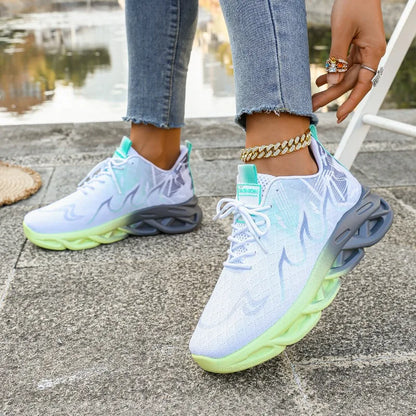 Women Casual Sports Shoes Breathable Lightweight  Anti-slip Outdoor Running