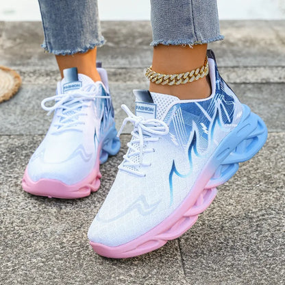 Women Casual Sports Shoes Breathable Lightweight  Anti-slip Outdoor Running