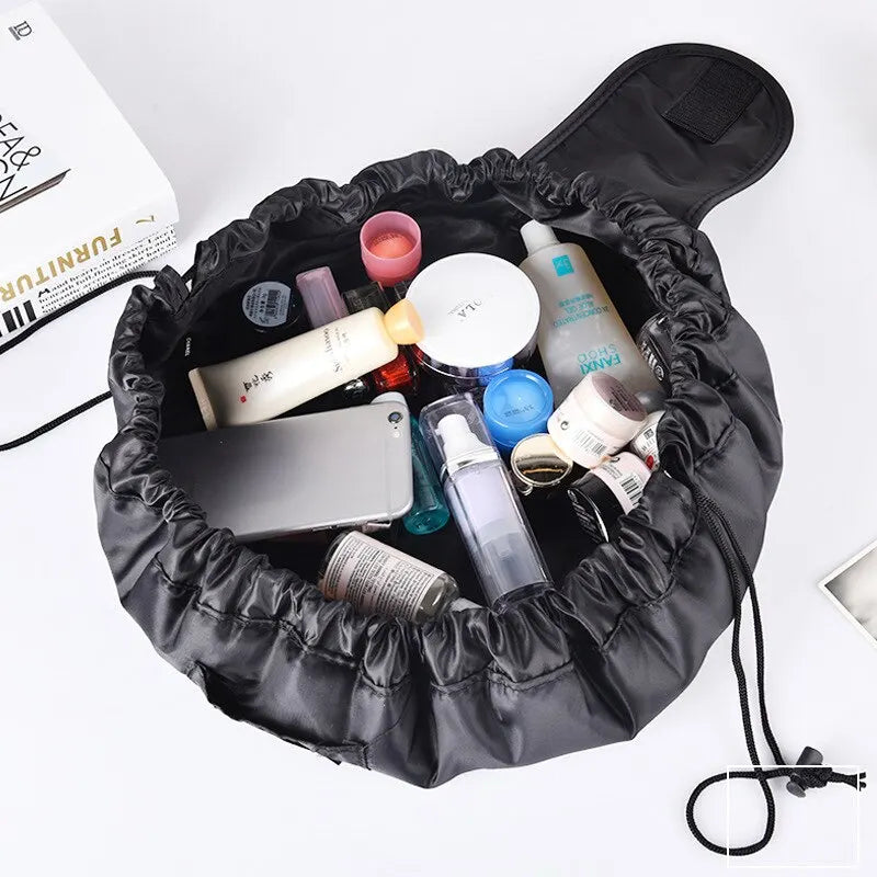  Women Drawstring Elastic Portable Makeup Storage Bag - Himalaya Store