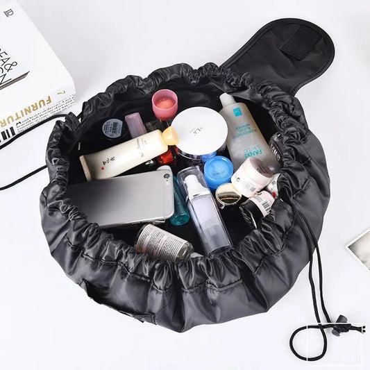  Women Drawstring Elastic Portable Makeup Storage Bag - Himalaya Store