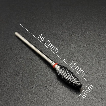 Ceramic Carbide Nail Drill Bit for Manicure & Pedicure – Electric Rotary Burr Cutter