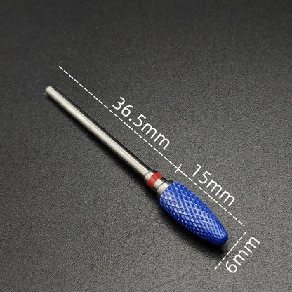 Ceramic Carbide Nail Drill Bit for Manicure & Pedicure – Electric Rotary Burr Cutter