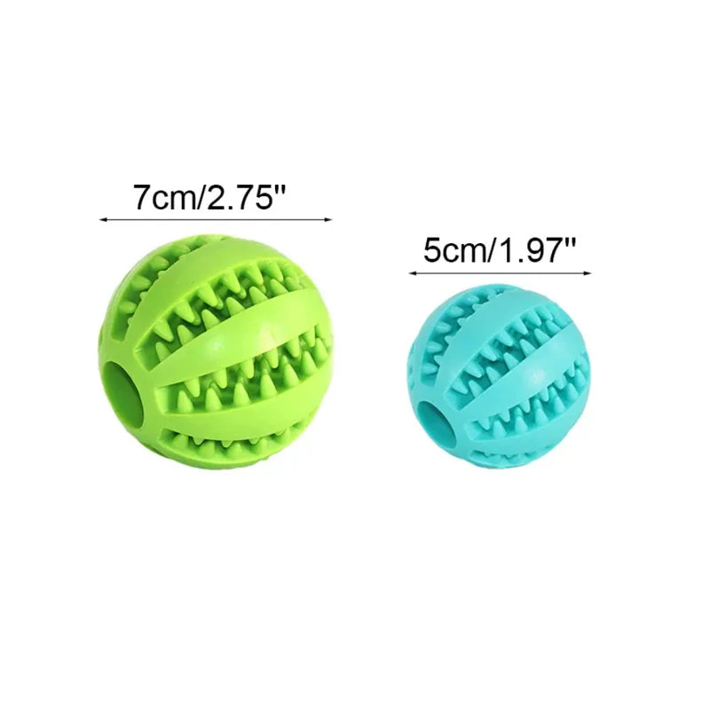 Dog & Cat Toy Ball Interactive Rubber Balls