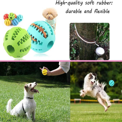 Dog & Cat Toy Ball Interactive Rubber Balls
