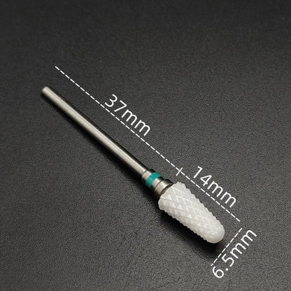 Ceramic Carbide Nail Drill Bit for Manicure & Pedicure – Electric Rotary Burr Cutter