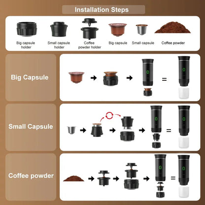 Portable Electric Espresso Machine