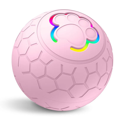 USB Smart Dog & Cat Toy Ball Electronic Interactive With RGB Lights