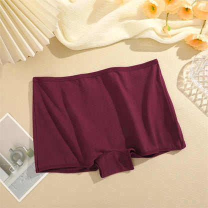 Women's Cotton Seamless Boxer Briefs - Soft Sports Underwear XS-XL