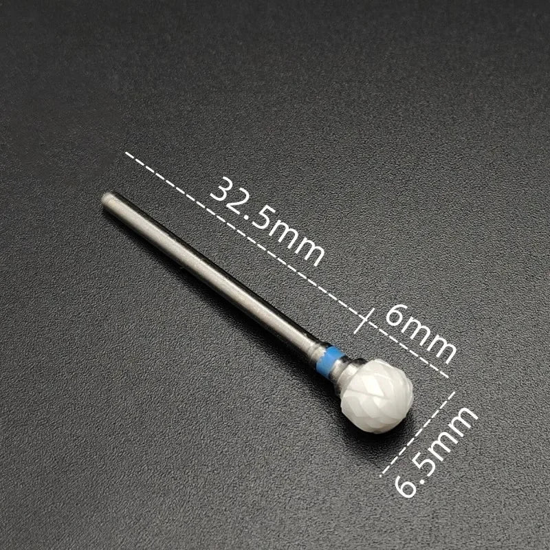 Ceramic Carbide Nail Drill Bit for Manicure & Pedicure – Electric Rotary Burr Cutter
