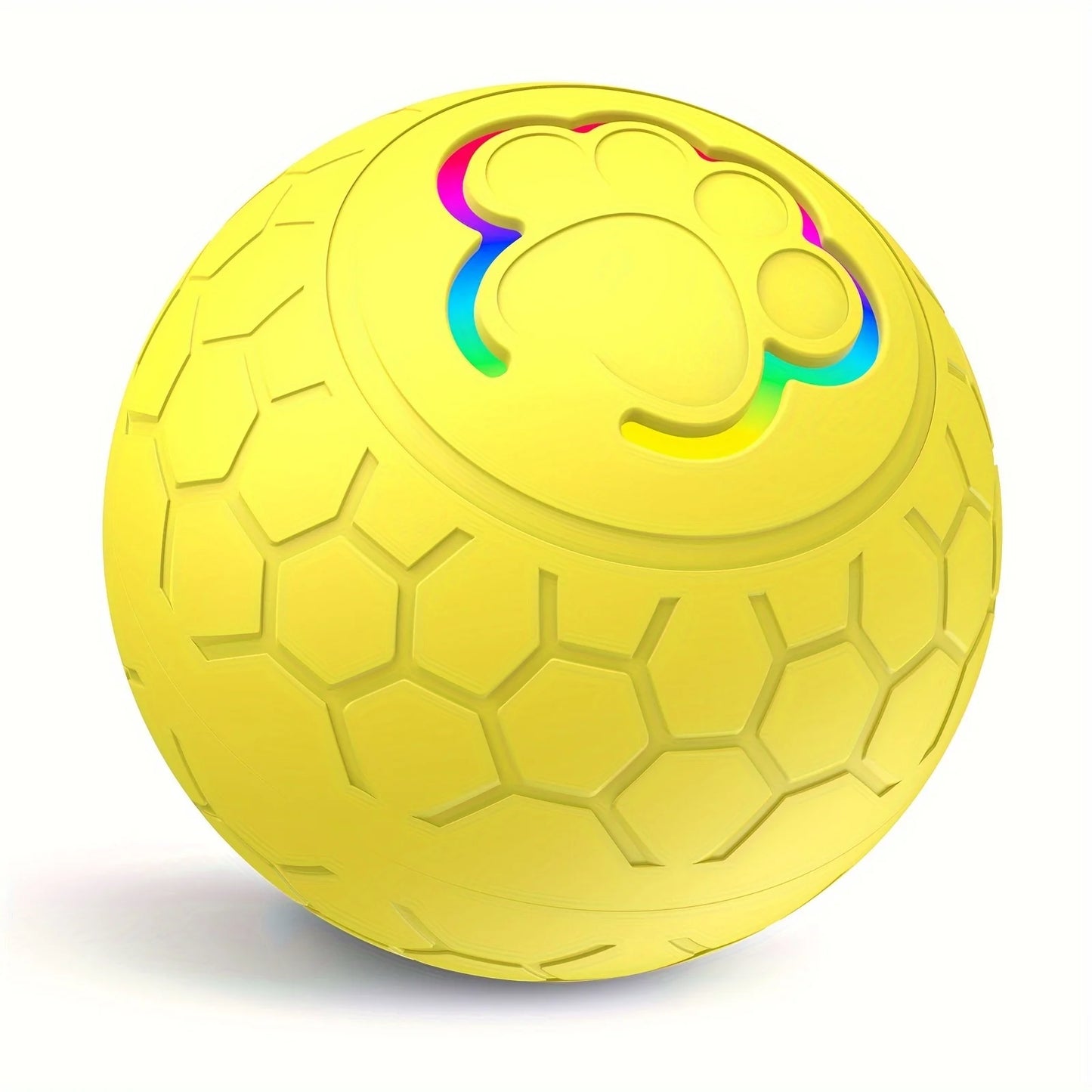 USB Smart Dog & Cat Toy Ball Electronic Interactive With RGB Lights
