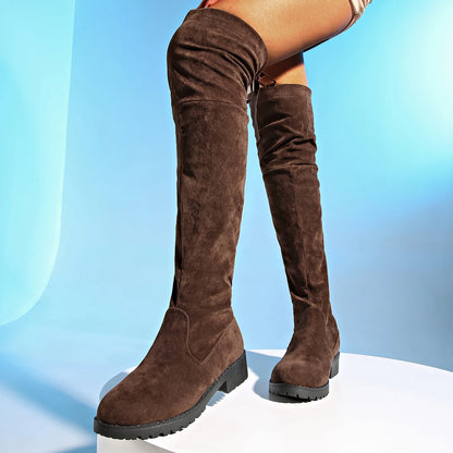Women Winter Over The Knee Shoes