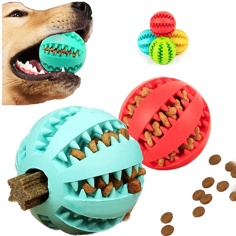 Dog & Cat Toy Ball Interactive Rubber Balls - Himalaya 